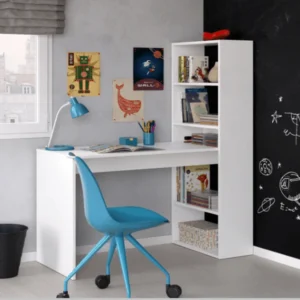 Study Table in White Colour