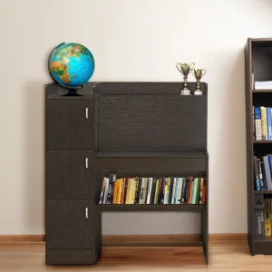 Vintage Study Table in Wenge Color